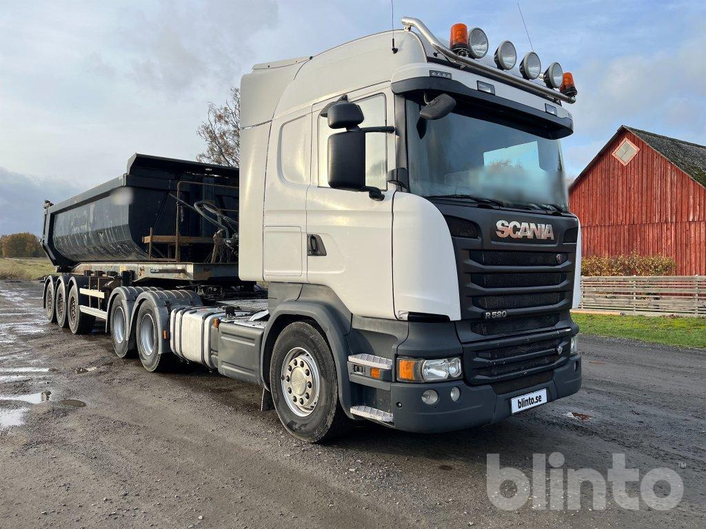 SCANIA R520 LA6X4HNB - Tractor unit, Tipper semi-trailer: picture 3 SCANIA R520 LA6X4HNB - Tractor unit, Tipper semi-trailer: picture 3