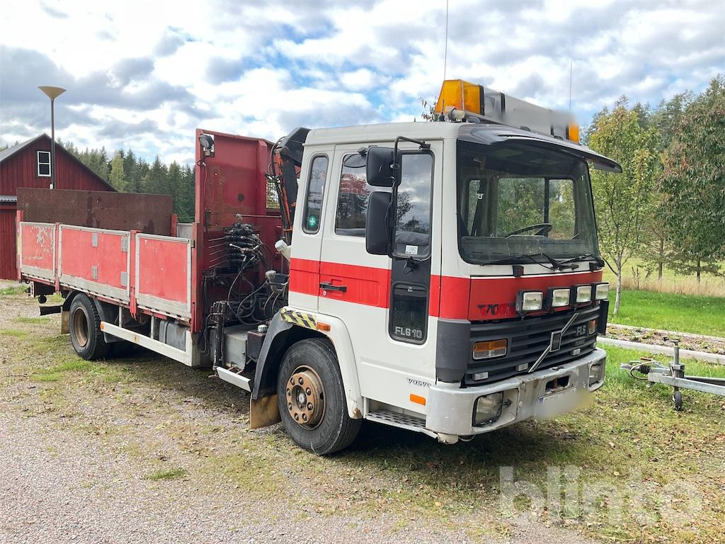 VOLVO FL610 4X2 - Dropside/ Flatbed truck, Crane truck: picture 1 VOLVO FL610 4X2 - Dropside/ Flatbed truck, Crane truck: picture 1