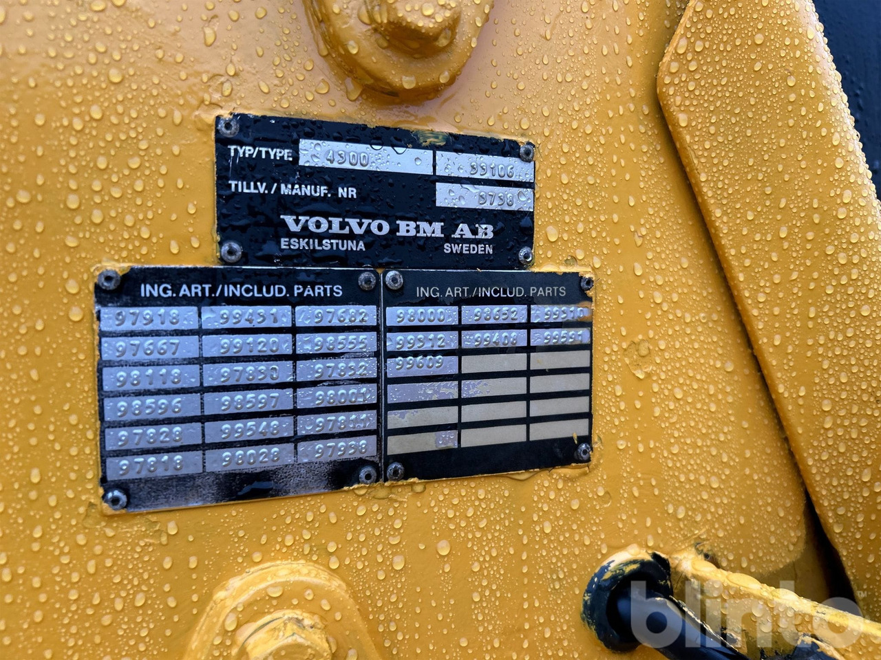 Wheel loader Volvo BM 4300: picture 37 Wheel loader Volvo BM 4300: picture 37