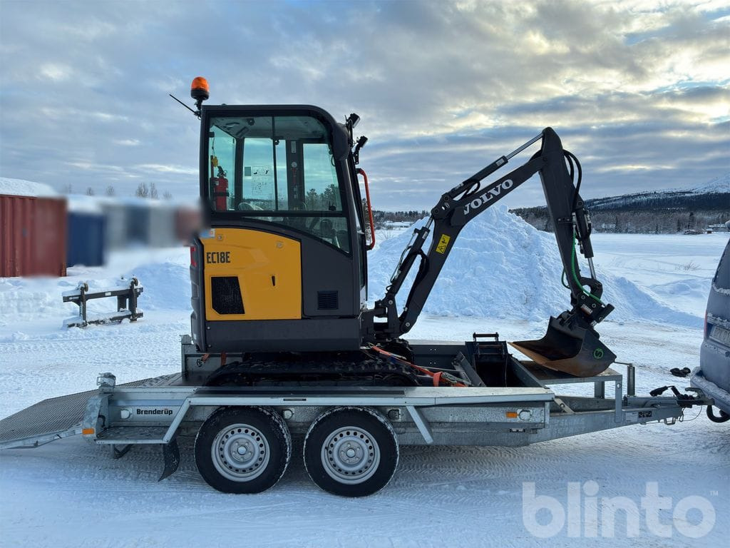 Volvo EC18E med vagn - Crawler excavator: picture 4 Volvo EC18E med vagn - Crawler excavator: picture 4