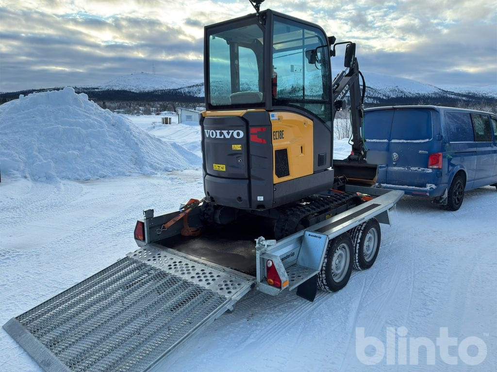 Volvo EC18E med vagn - Crawler excavator: picture 5 Volvo EC18E med vagn - Crawler excavator: picture 5