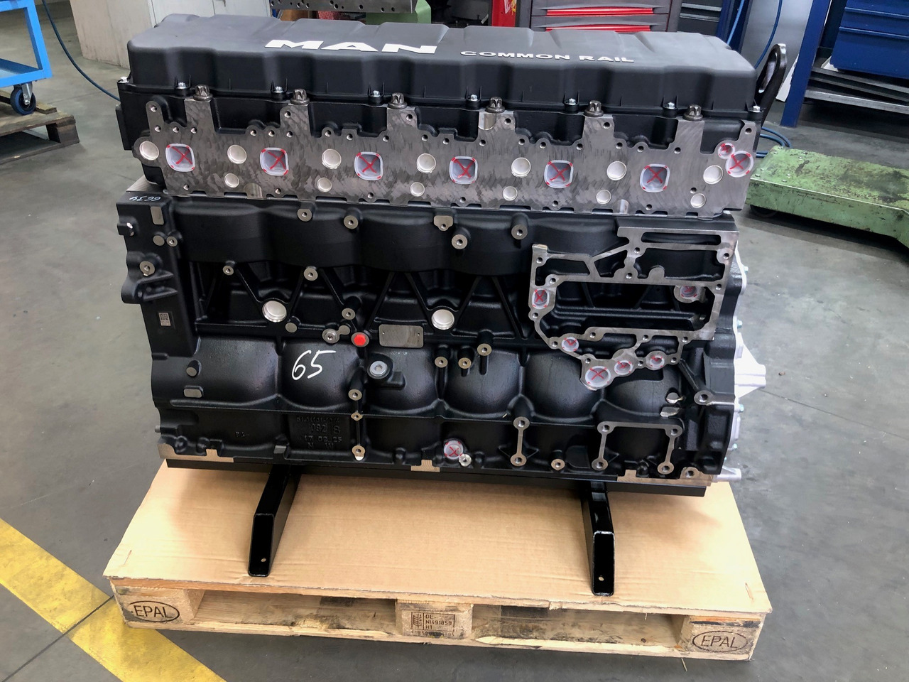 MOTORE ALLEGGERITO MAN D2676LF63 / D2676 LF63 - D2676LF64 / D2676 LF64 - D2676LF65 / D2676 LF65 - D2676LF66 / D2676 LF66 - D2676LF68 / D2676 LF68 (camion) - Engine for Truck: picture 4 MOTORE ALLEGGERITO MAN D2676LF63 / D2676 LF63 - D2676LF64 / D2676 LF64 - D2676LF65 / D2676 LF65 - D2676LF66 / D2676 LF66 - D2676LF68 / D2676 LF68 (camion) - Engine for Truck: picture 4