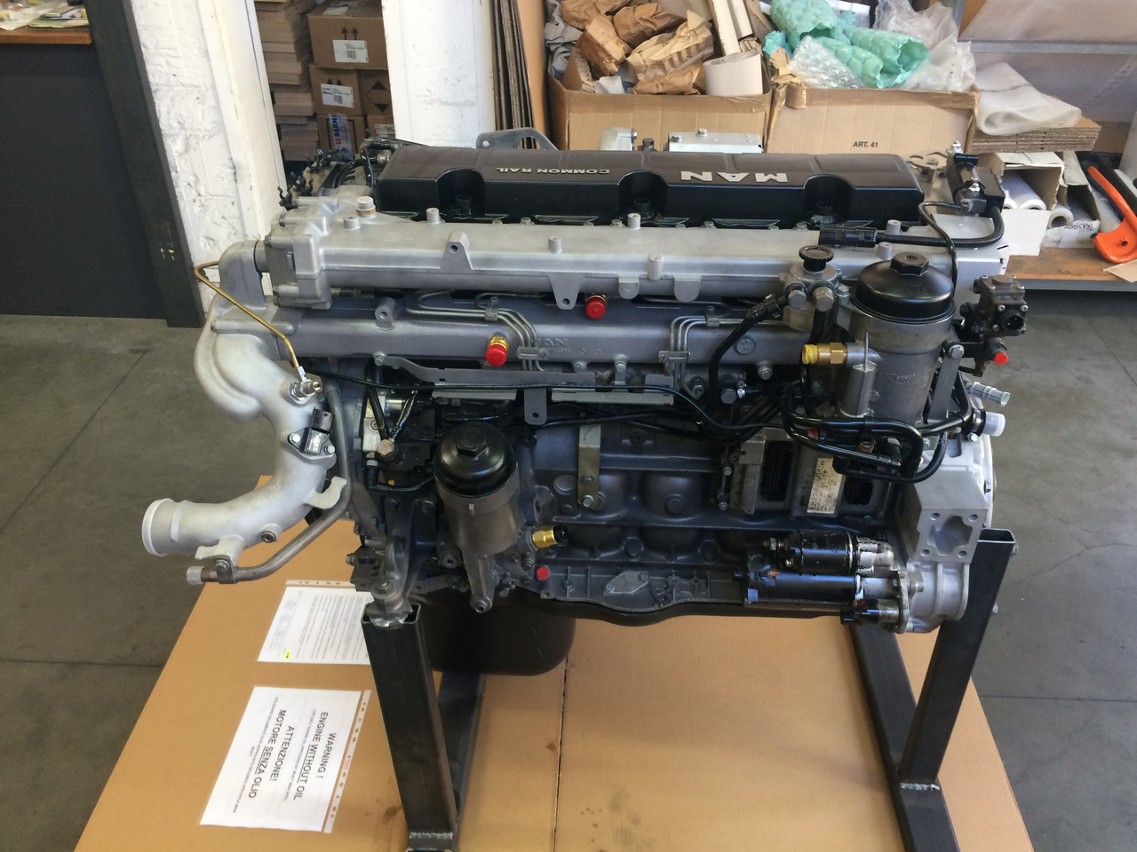 Engine MOTORE MAN D0836LFL51 - 280CV - EURO 4 - Common Rail: picture 14