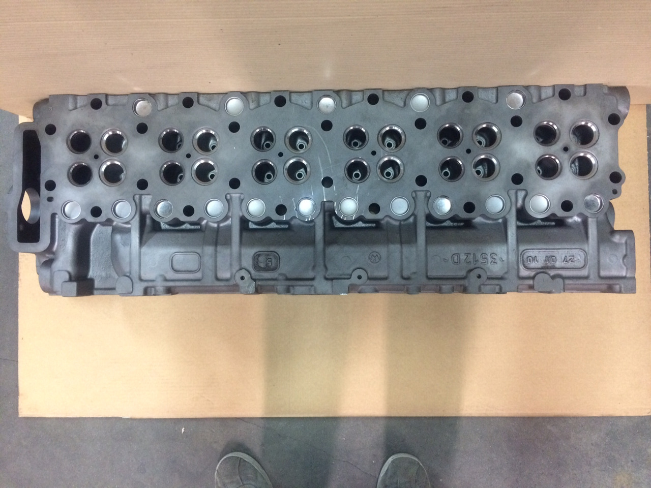 Cylinder head for Truck TESTATE MOTORI MAN D2066 - D2676 - NUDE / COMPLETE DI VALVOLE: picture 14 Cylinder head for Truck TESTATE MOTORI MAN D2066 - D2676 - NUDE / COMPLETE DI VALVOLE: picture 14