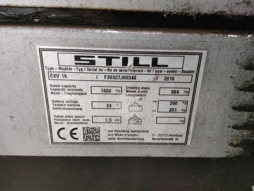 Still EXV16 - Stacker: picture 5 Still EXV16 - Stacker: picture 5