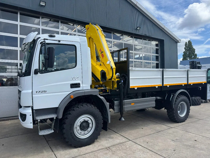 Mercedes-Benz Atego Atego 1725 4x4 Flatbed with Hyva HB120 Crane - Crane truck: picture 4 Mercedes-Benz Atego Atego 1725 4x4 Flatbed with Hyva HB120 Crane - Crane truck: picture 4