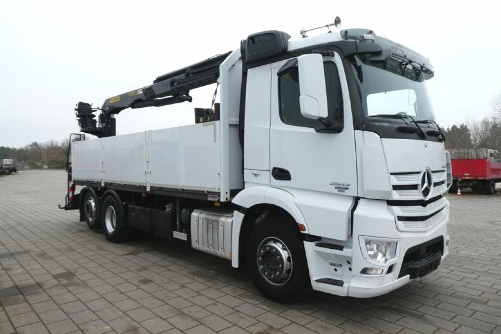 MERCEDES-BENZ Mercedes-Benz Antos Pritsche Heckkran 2543 L/6x2 - Dropside/ Flatbed truck, Crane truck: picture 3 MERCEDES-BENZ Mercedes-Benz Antos Pritsche Heckkran 2543 L/6x2 - Dropside/ Flatbed truck, Crane truck: picture 3