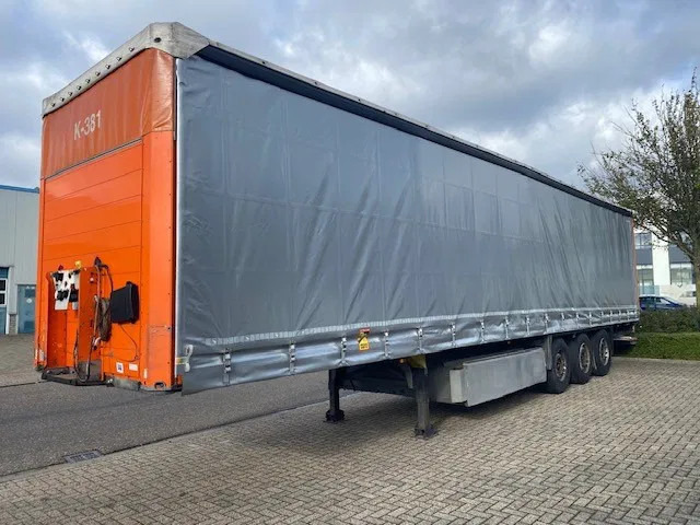 Schmitz Cargobull schuifzeil/dak met onderschuifklep paletkist, apk gekeurd - Curtainsider semi-trailer: picture 1 Schmitz Cargobull schuifzeil/dak met onderschuifklep paletkist, apk gekeurd - Curtainsider semi-trailer: picture 1