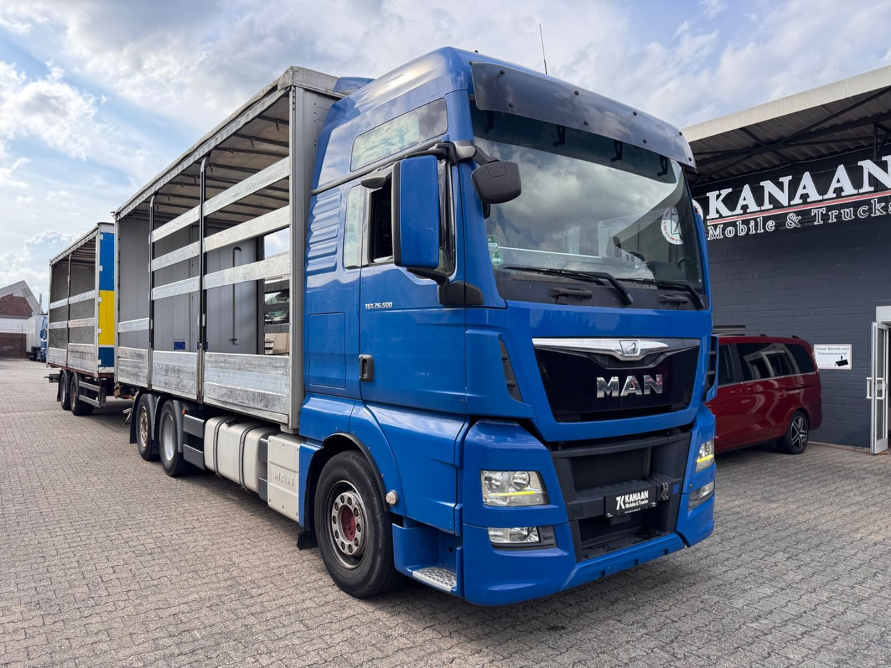 MAN 26.500 TGX+Anh LBW Euro6 Lift/Lenkachse - Curtainsider truck: picture 1 MAN 26.500 TGX+Anh LBW Euro6 Lift/Lenkachse - Curtainsider truck: picture 1
