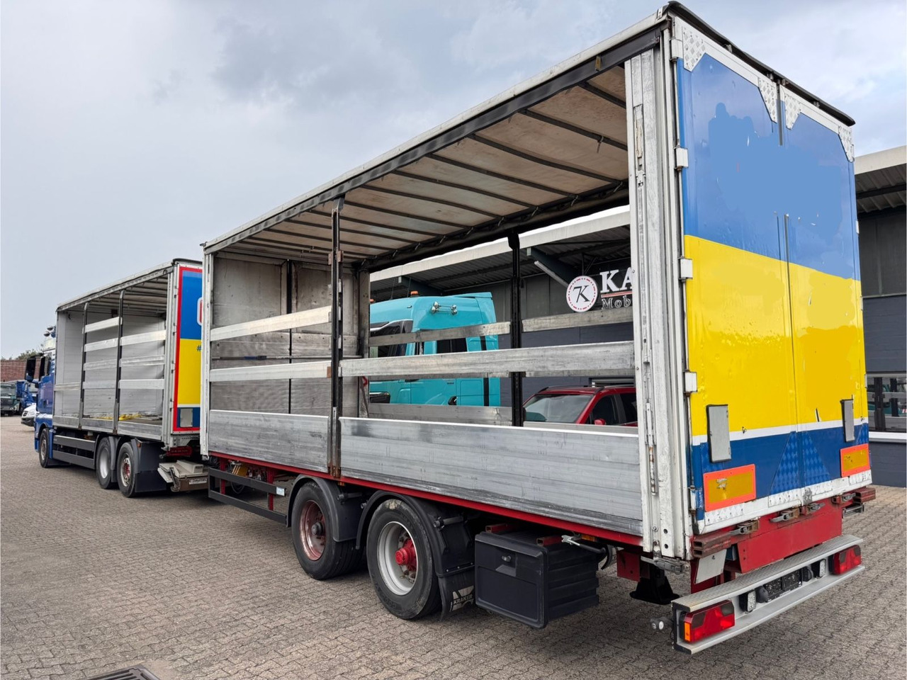 MAN 26.500 TGX+Anh LBW Euro6 Lift/Lenkachse - Curtainsider truck: picture 3 MAN 26.500 TGX+Anh LBW Euro6 Lift/Lenkachse - Curtainsider truck: picture 3