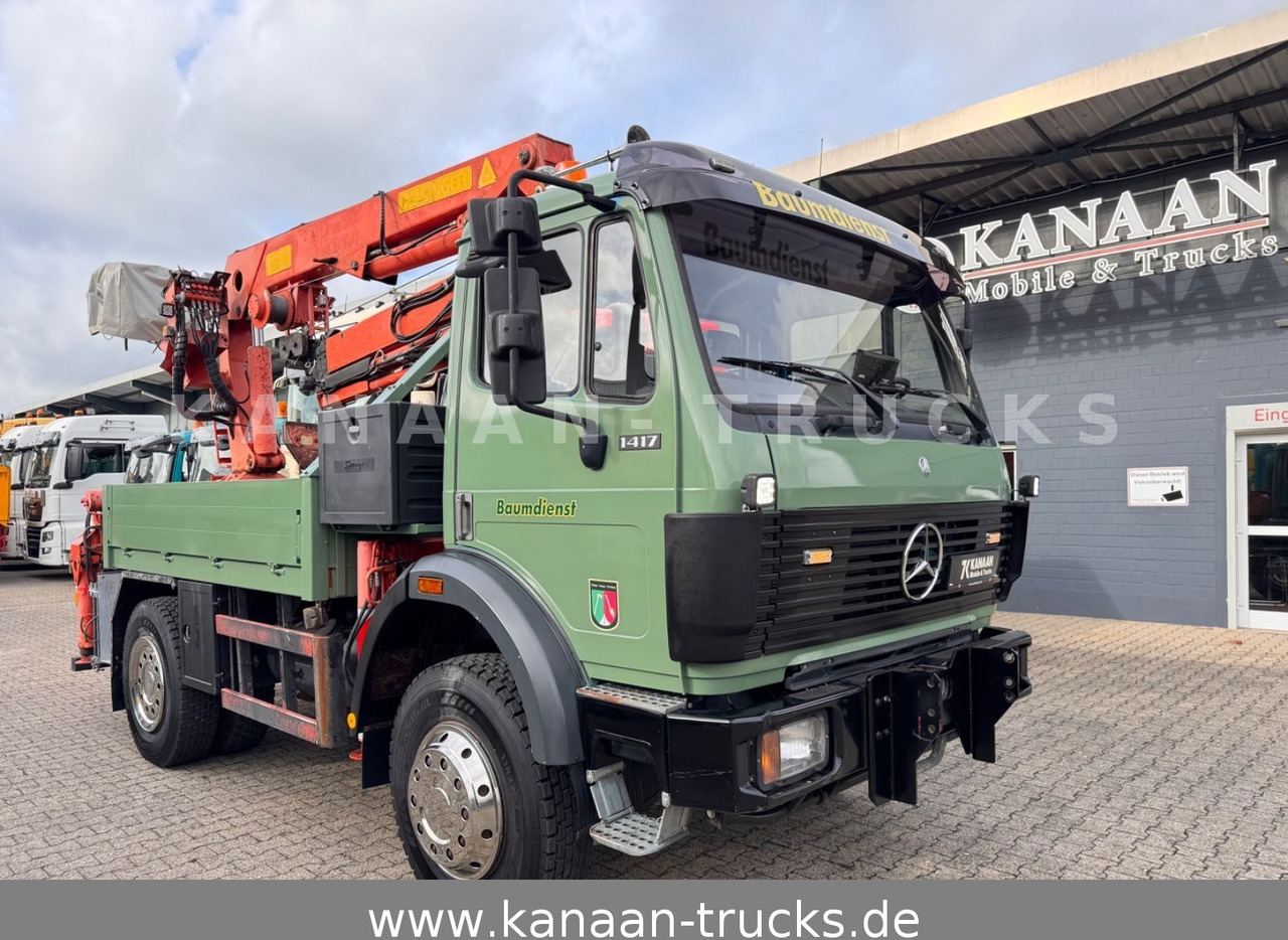 Mercedes-Benz 1417 AK Allrad Palfinger Montagekran 17,7m 64TKM - Crane truck: picture 3 Mercedes-Benz 1417 AK Allrad Palfinger Montagekran 17,7m 64TKM - Crane truck: picture 3