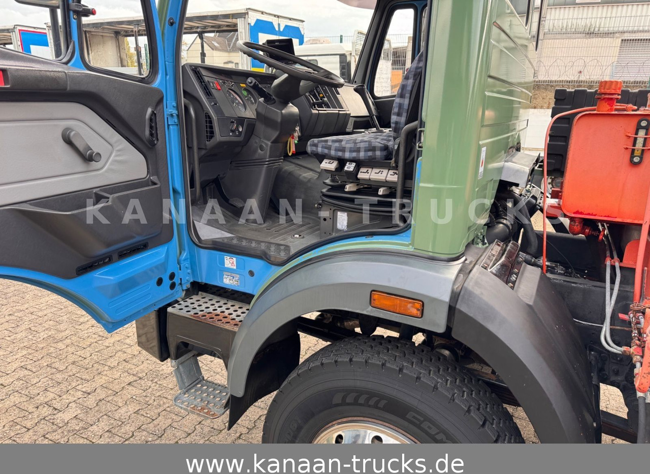 Crane truck Mercedes-Benz 1417 AK Allrad Palfinger Montagekran 17,7m 64TKM: picture 17