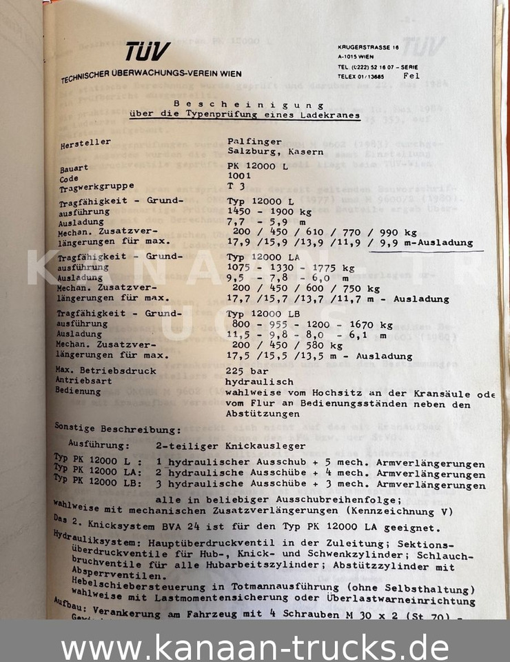 Crane truck Mercedes-Benz 1417 AK Allrad Palfinger Montagekran 17,7m 64TKM: picture 15