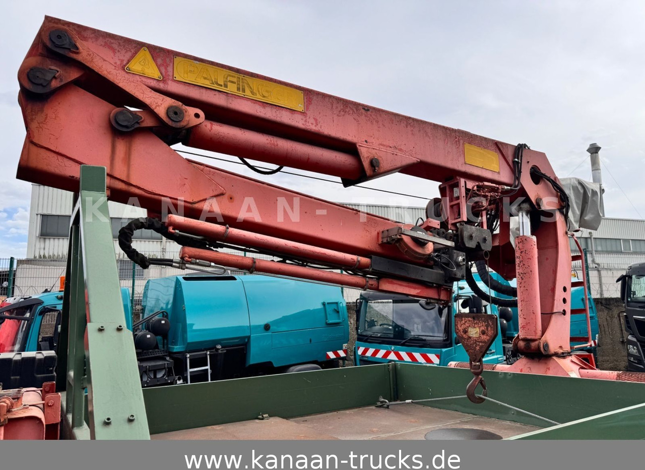 Crane truck Mercedes-Benz 1417 AK Allrad Palfinger Montagekran 17,7m 64TKM: picture 12