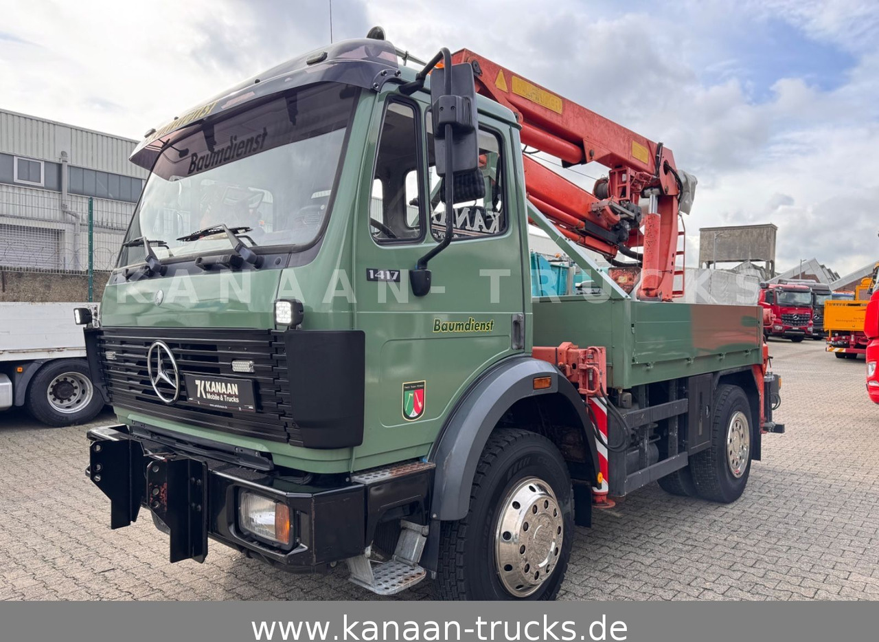Mercedes-Benz 1417 AK Allrad Palfinger Montagekran 17,7m 64TKM - Crane truck: picture 2 Mercedes-Benz 1417 AK Allrad Palfinger Montagekran 17,7m 64TKM - Crane truck: picture 2