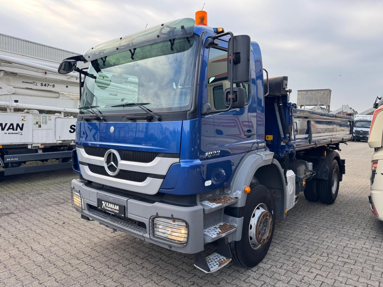 Mercedes-Benz 1833 Axor 4x2 MEILLER Kipper Plane TOP ! - Tipper: picture 3 Mercedes-Benz 1833 Axor 4x2 MEILLER Kipper Plane TOP ! - Tipper: picture 3