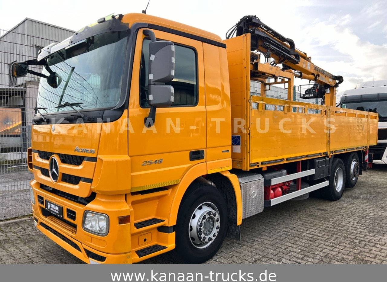 Mercedes-Benz Actros L 2548 6x2 Retarder ATLAS AK165.2VB - Crane truck: picture 1 Mercedes-Benz Actros L 2548 6x2 Retarder ATLAS AK165.2VB - Crane truck: picture 1