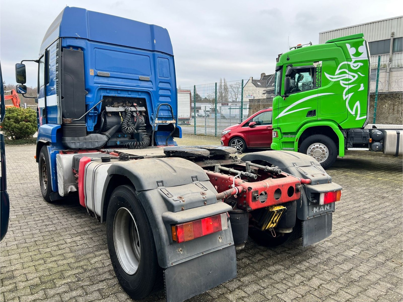 MAN TGA 18.430 BLS Hydraulik Kipper Walkingfloor - Tractor unit: picture 4 MAN TGA 18.430 BLS Hydraulik Kipper Walkingfloor - Tractor unit: picture 4