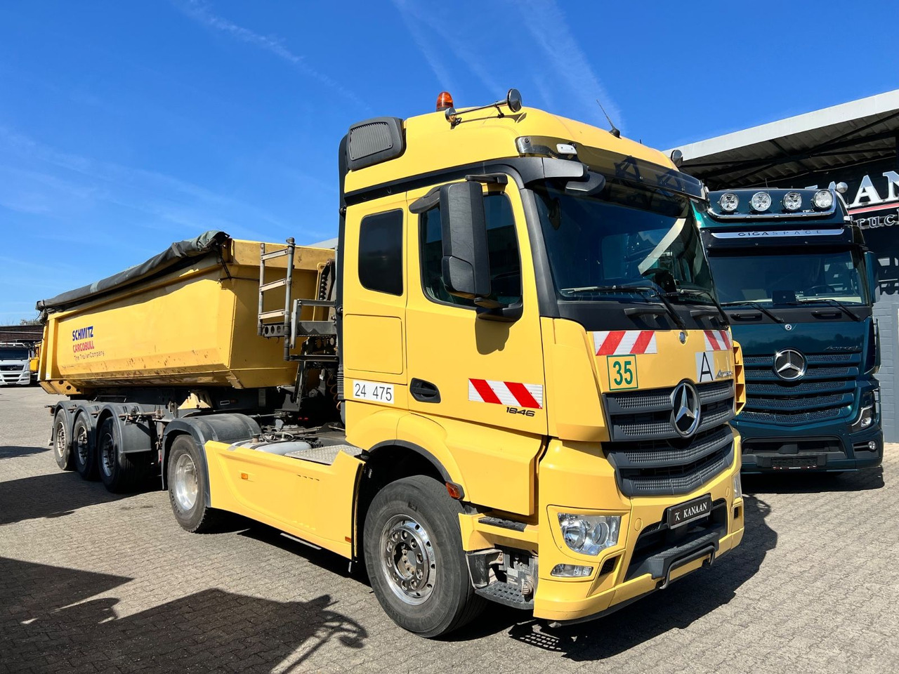 Mercedes-Benz 1846 LS Actros L StreamSpace Hydraulik - Tractor unit: picture 1 Mercedes-Benz 1846 LS Actros L StreamSpace Hydraulik - Tractor unit: picture 1