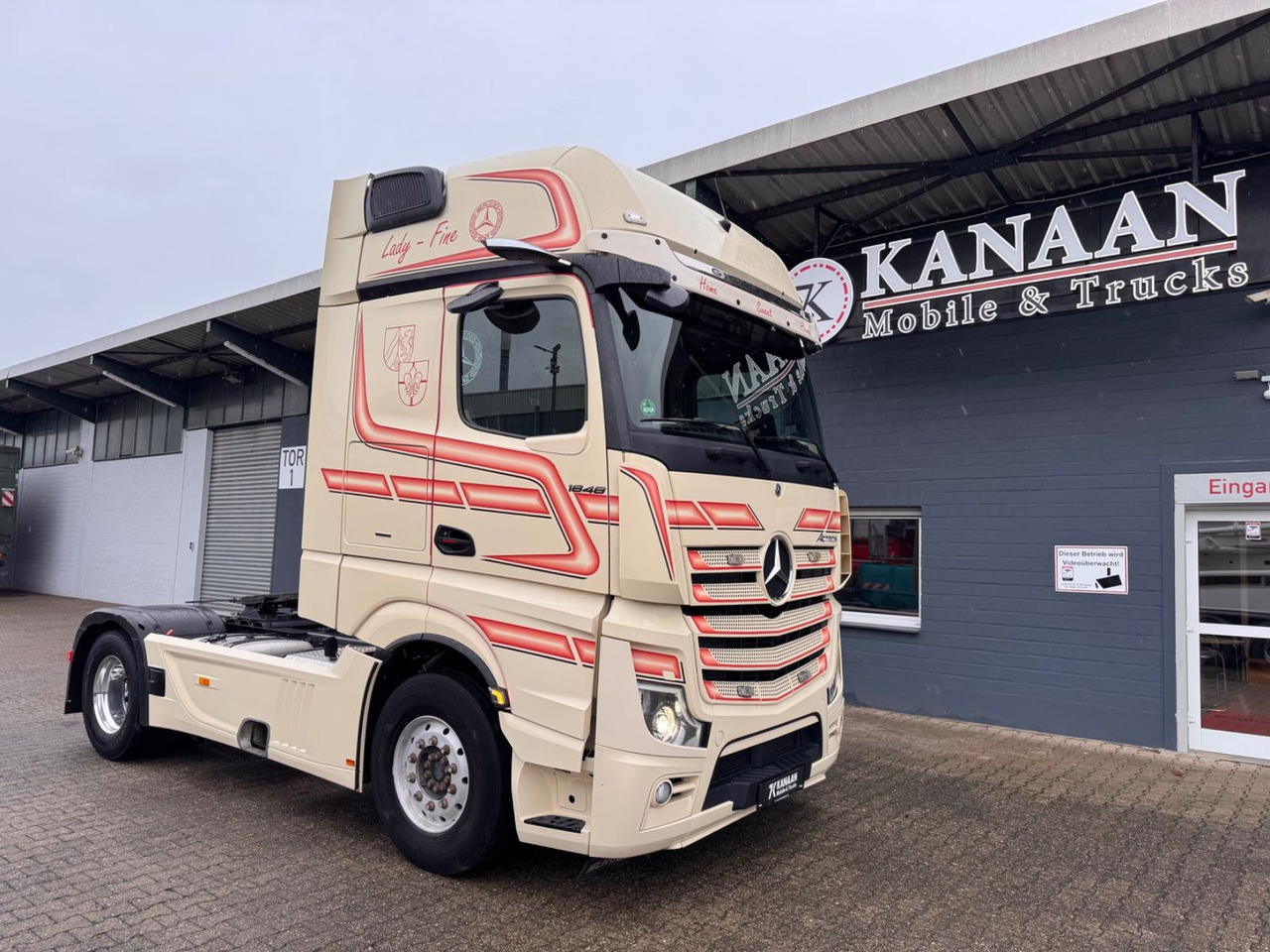 Mercedes-Benz 1848 LS Actros 5 GigaSpace Blatt/Luft - Tractor unit: picture 3 Mercedes-Benz 1848 LS Actros 5 GigaSpace Blatt/Luft - Tractor unit: picture 3